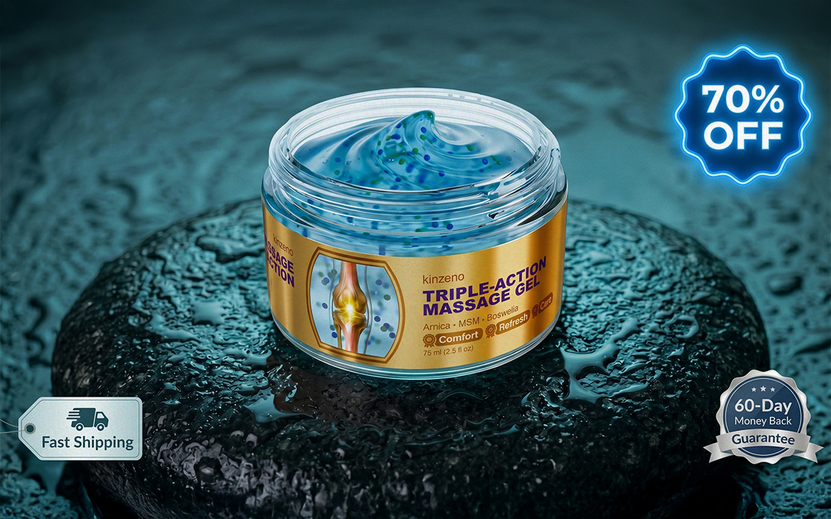 Kinzeno micro-bubble joint pain relief gel product